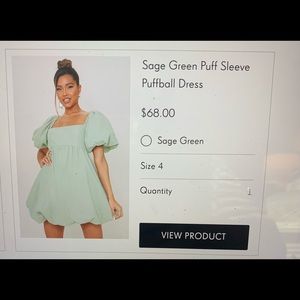 Pretty Little Things dress size 4